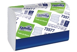 [HI607007] TOALLA MANOS FAMILIA 7357-7 BCA HD Z X150H 21x24